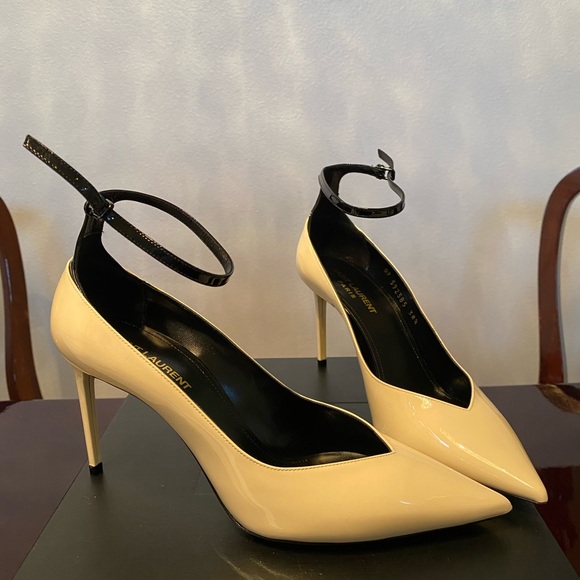BRAND NEW YSL LATTE AMBER HEEL size: 38.5 - Picture 3 of 7
